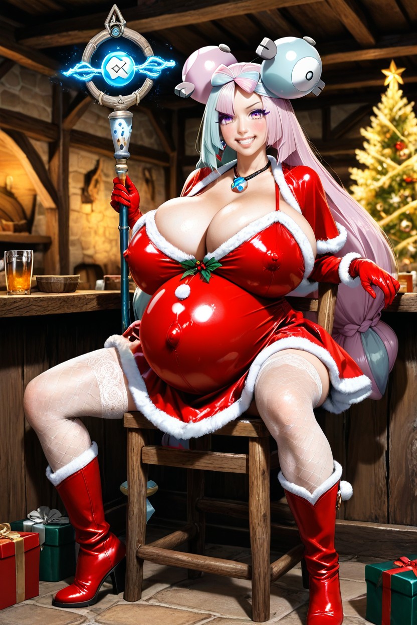 Gift Boxes, Happy, Very Blushed Hentai AI Porn