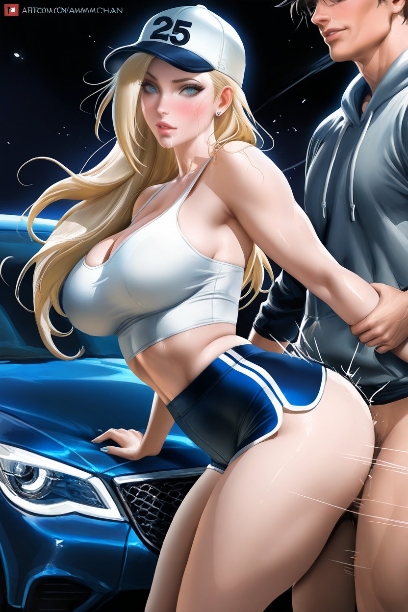 Girl, Long Hair, High-legged Hentai AI Porn