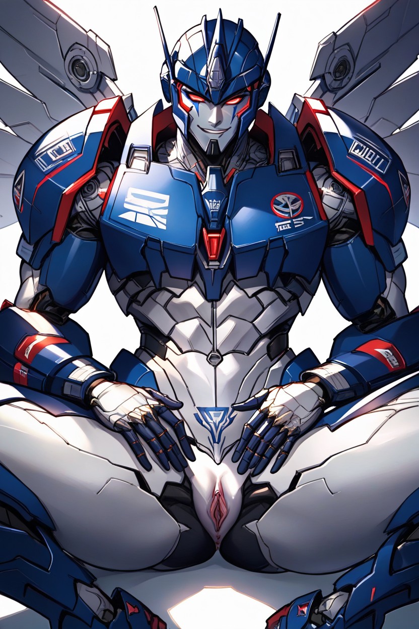Mecha, Starscream; Giant, Male-presenting Hentai AI Porn