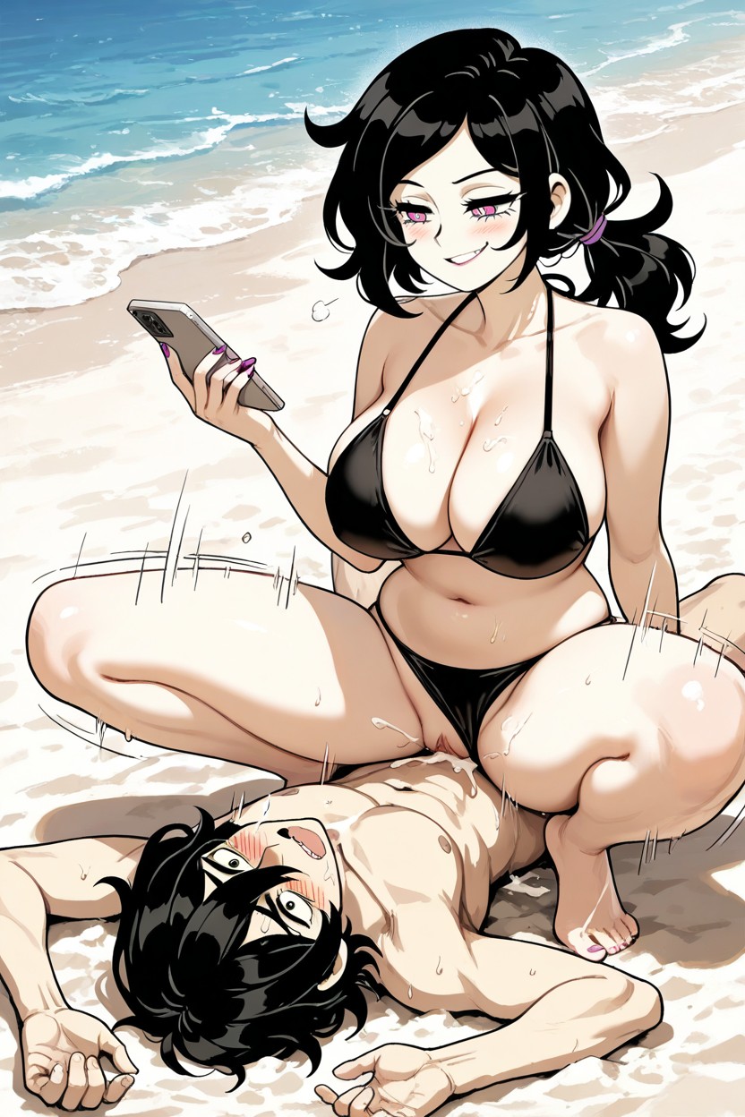 Male Arms On Sand, Creampie, Gasping Hentai AI Porn