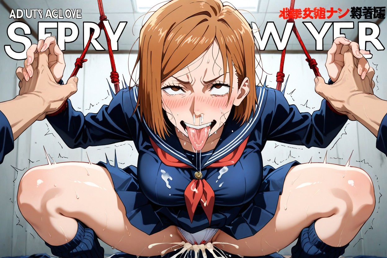 Blunt, Facial, Cross-eyed Hentai AI Porn