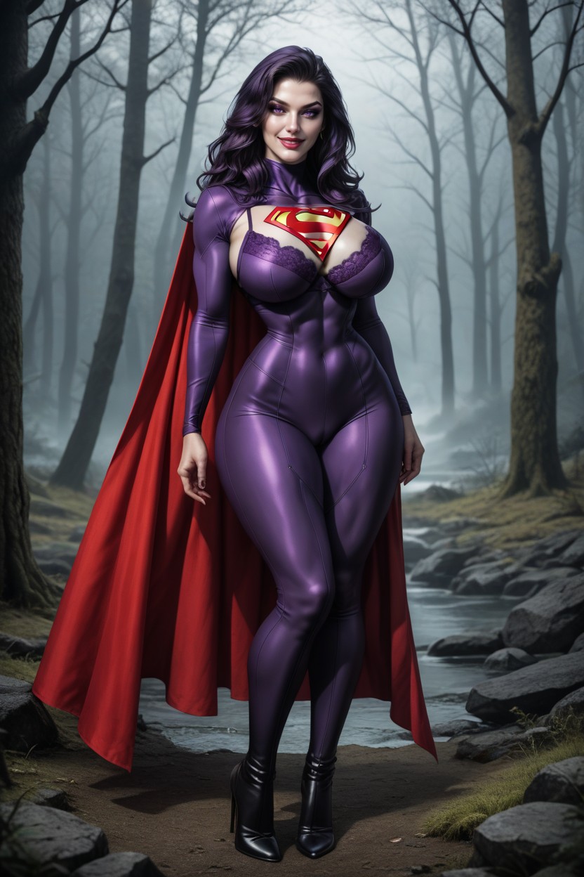 Superman Sucking On Pussy, Cosplay, Sexy Toned Body Hentai AI Porn