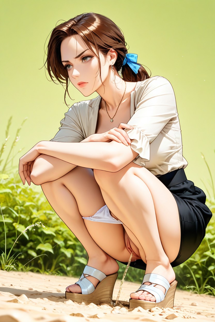25+, Alone In Frame, Clay Ground Hentai AI Porn