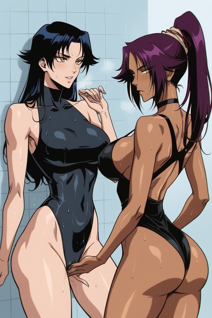 Jerking Off, Fake Boobs, Big Breast And Big Ass Hentai AI Porn