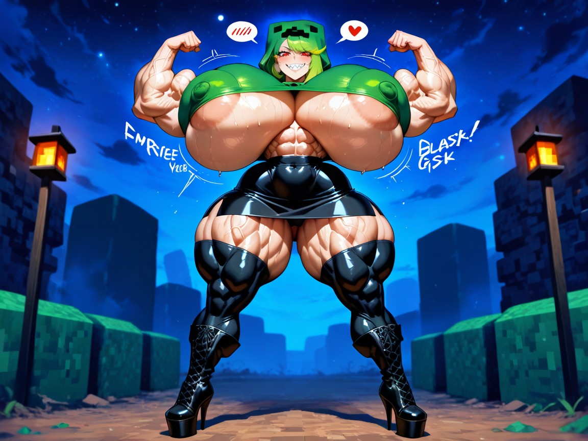 Wide, Red Eyes, Mm Breast Hentai AI Porn