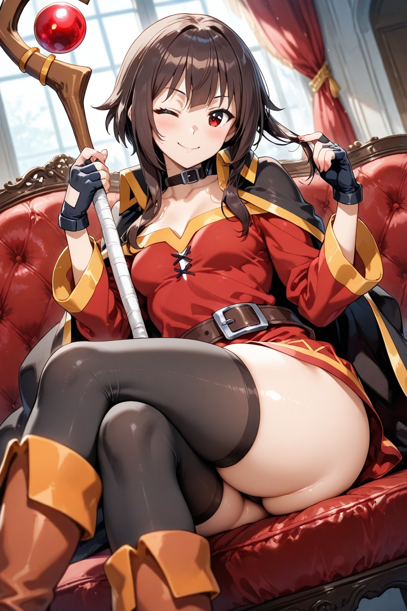 Side View, Bulging Ass, Bubble Butt Hentai AI Porn
