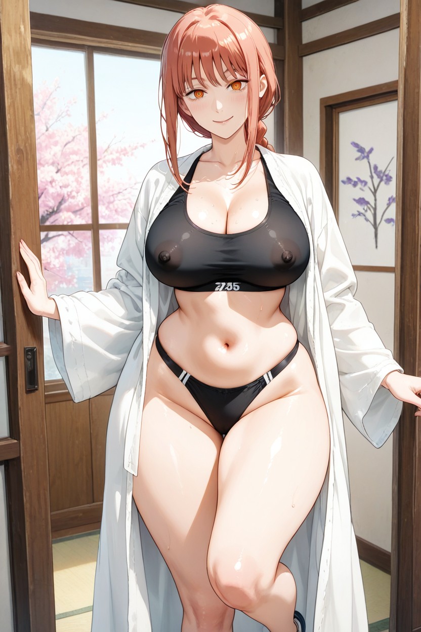 Open Clothes, Sakura Garden, Model Hentai AI Porn