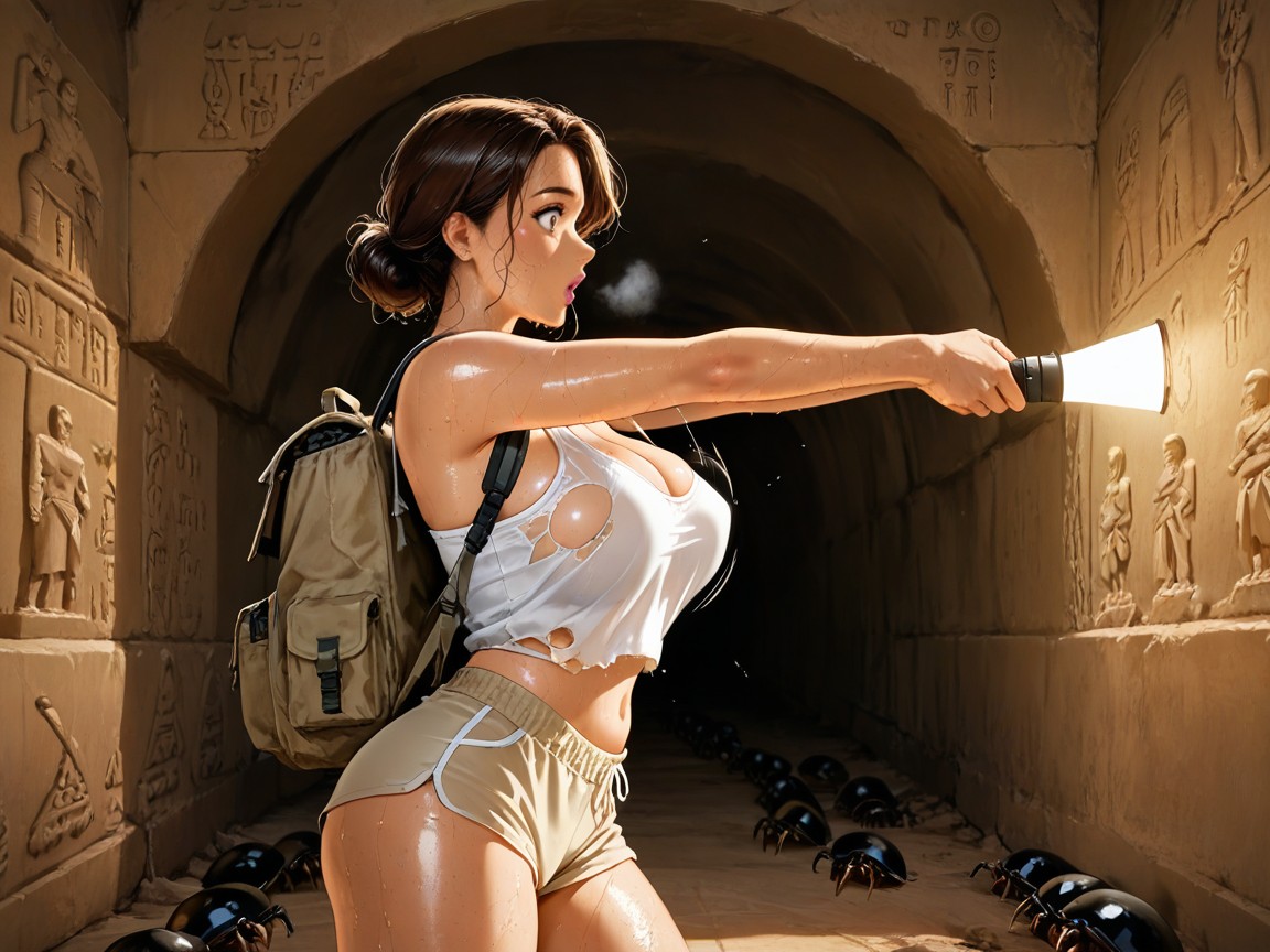 Very Aesthetic, Newest, Arms Out Hentai AI Porn