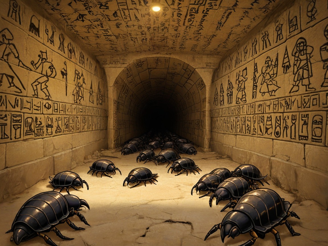 Deep In Egyptian Tomb, 18+, Sandy Hentai AI Porn