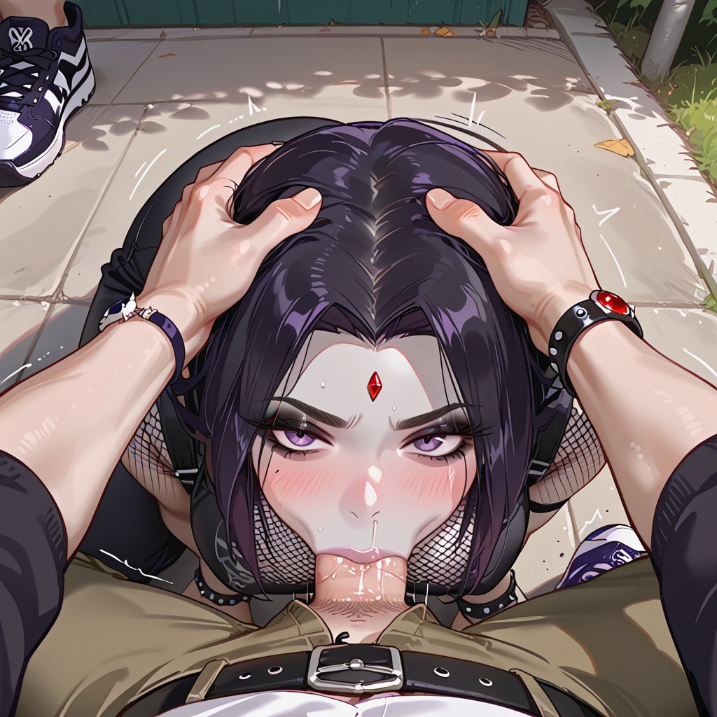 Goth, Deepthroat, Skate Park Hentai AI Porn