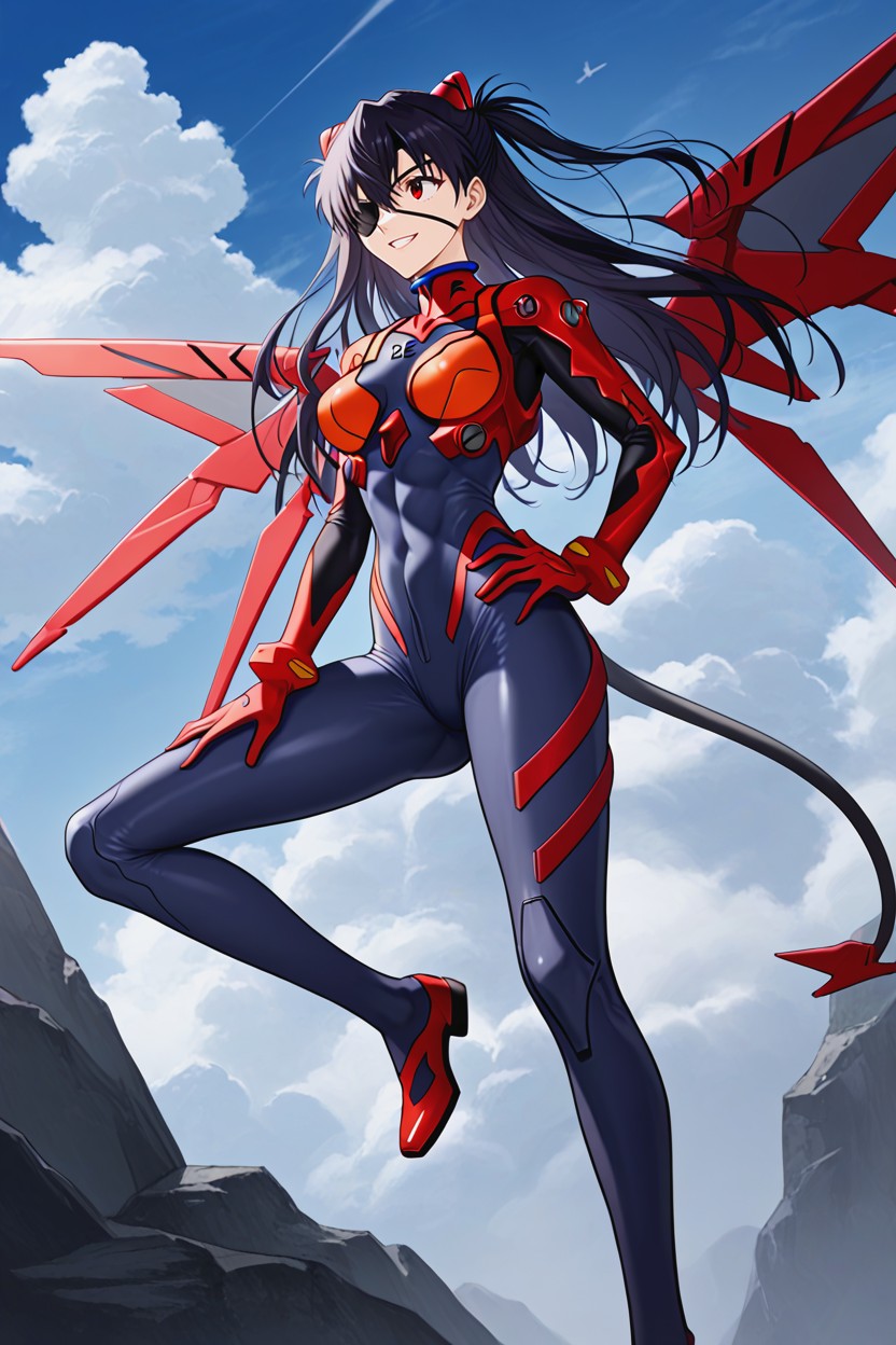 Black Hair, Shouting, Robot Hentai AI Porn