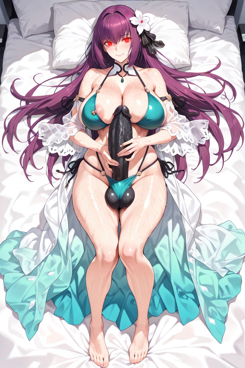 Pony Cock, Perfect Sexy Figure, Natural Breast Hentai AI Porn