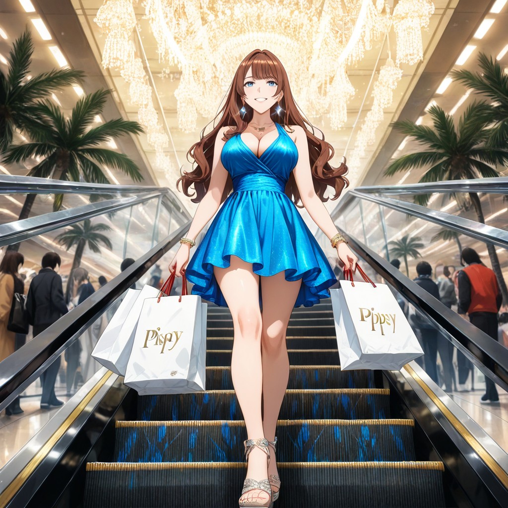 Front View, Waist Shot, Cinematic Hentai AI Porn