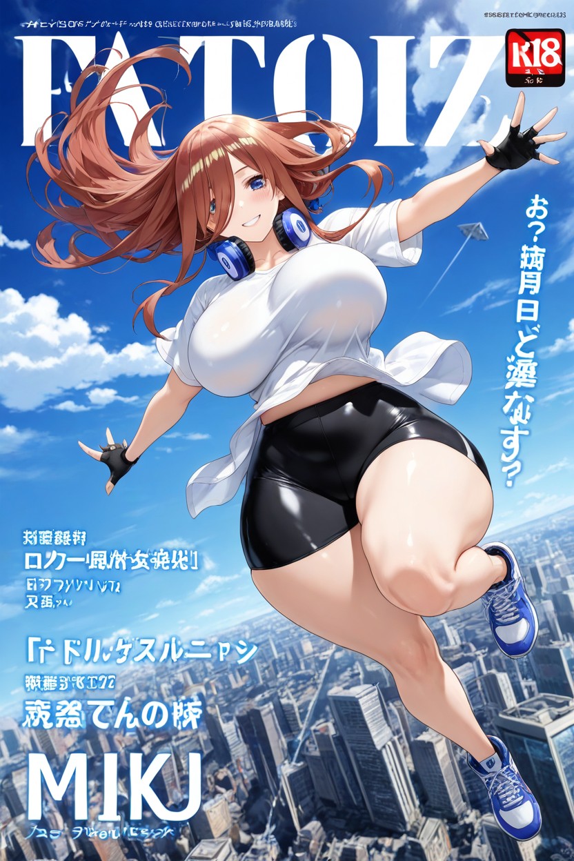 Fingerless Gloves, Midair, 25+ Hentai AI Porn