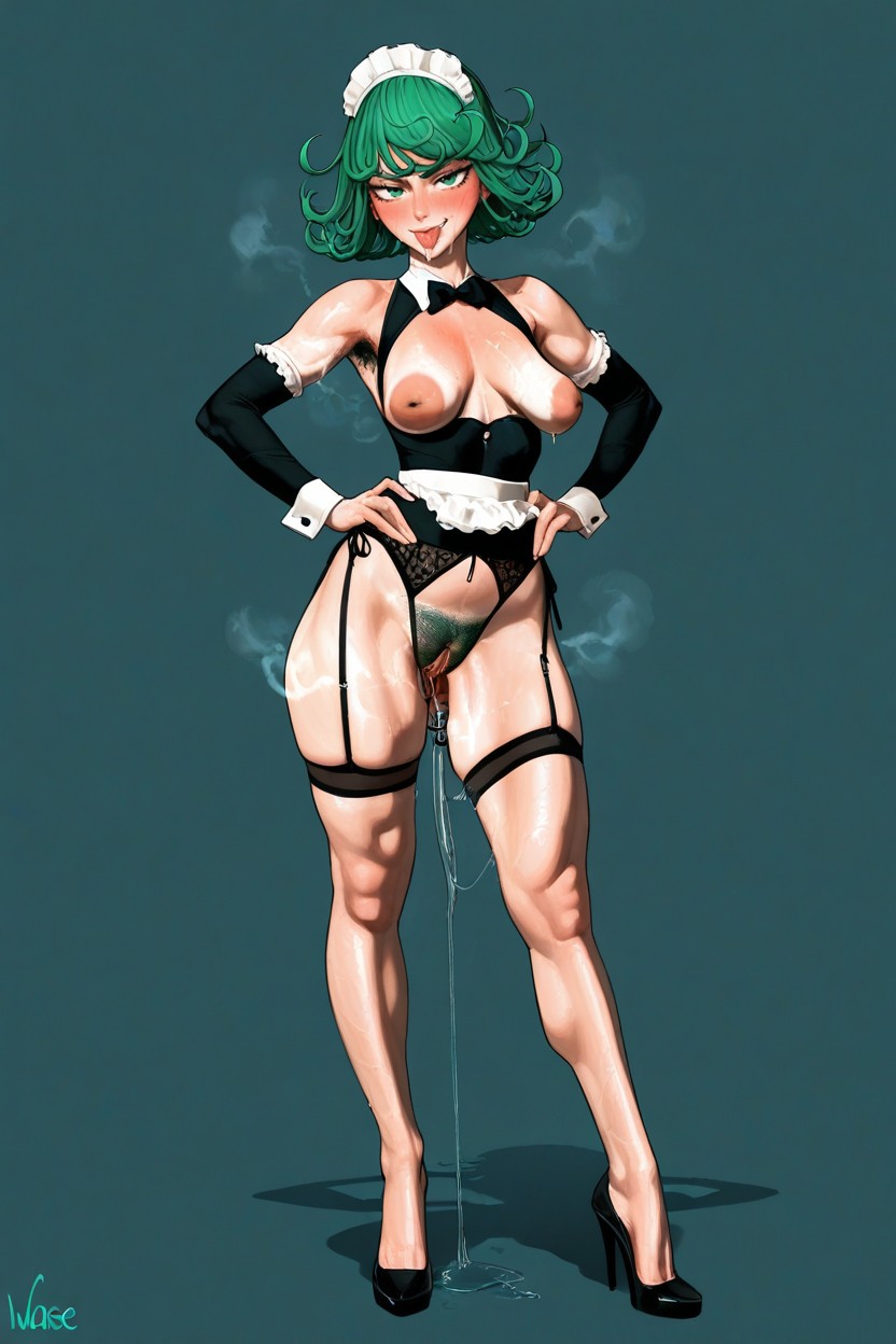 Drooling, Lingerie, Total Blush Hentai AI Porn