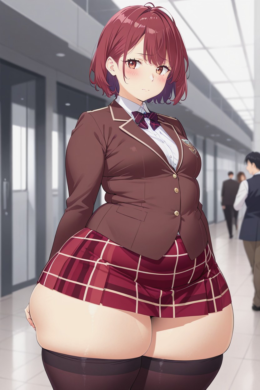 Side View, 18+, Small Breasts Hentai AI Porn