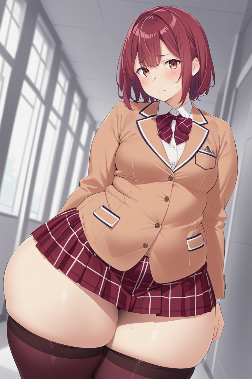 Form Fitting Clothes, Side View, 18+ Hentai AI Porn