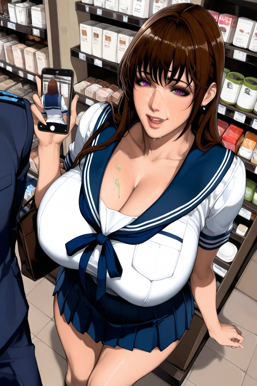 Thick Face, Kasumi From Doa, Looking Up Hentai IA