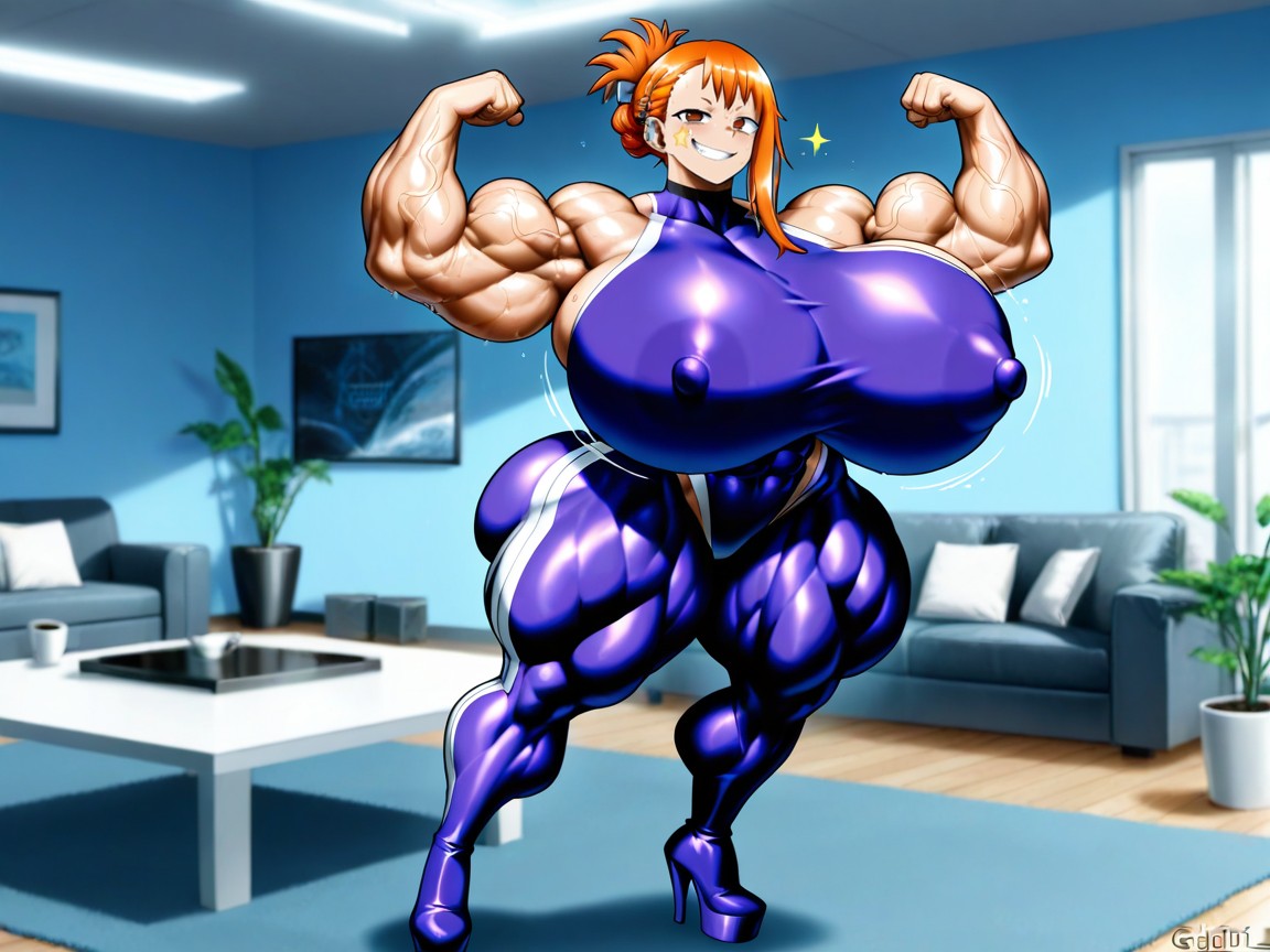 Gigic Serratus Erior, Enourmously Huge Ass, Dumptrack Porno IA Hentai