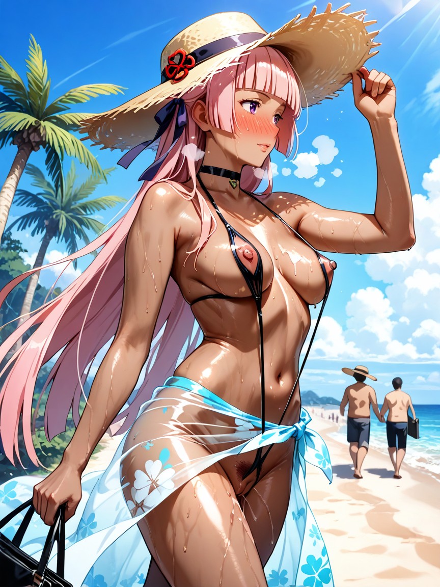 Feminine, Wet Pussy, Wet Body Hentai AI Porn