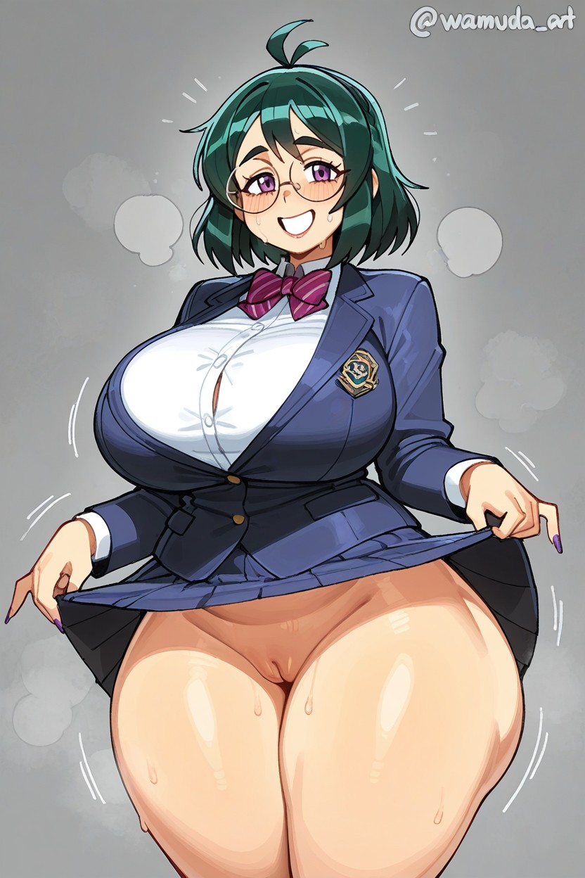 Huge Thick Thighs, Extremely Large Ass, 25+ Hentai AI Porn