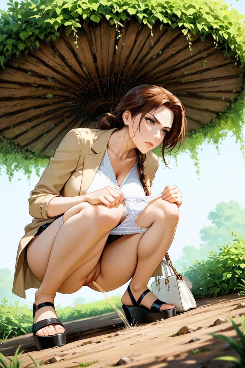 Mignon, Accurate Pussy, White Blouse Porno IA Hentai