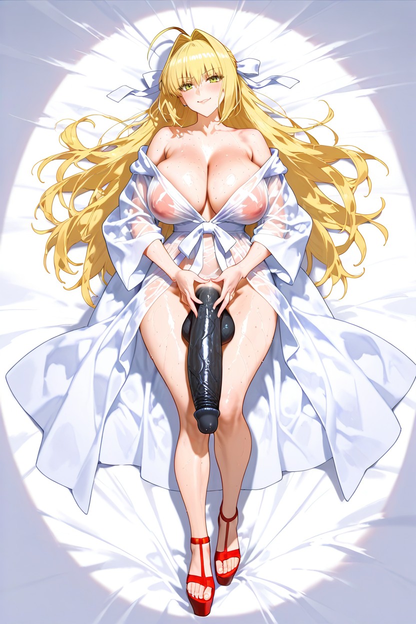 Full Body, Embarrassed, Perfect Sexy Figure Hentai AI Porn