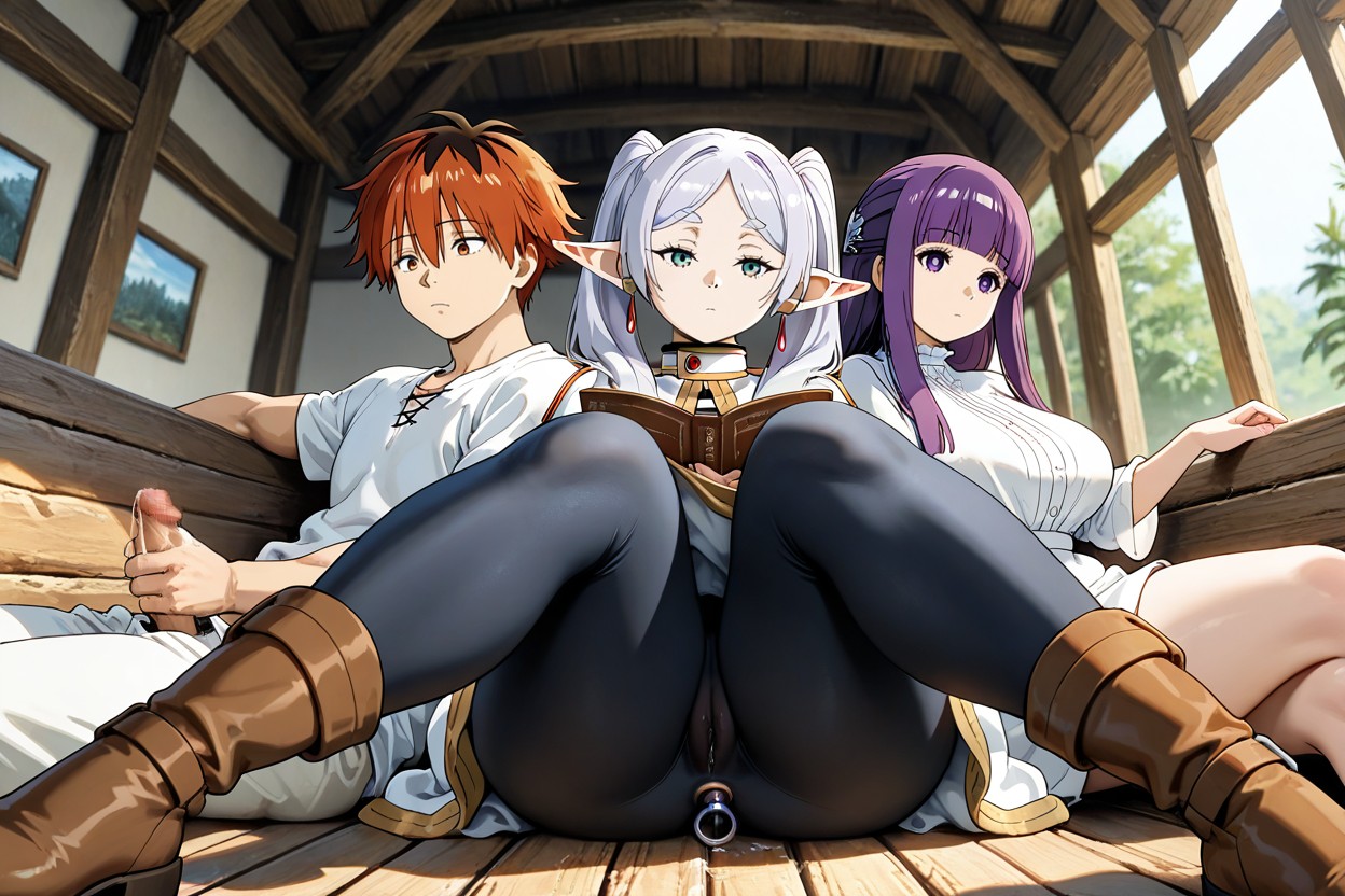 25+, Handjob, Frieren Hentai AI Porn