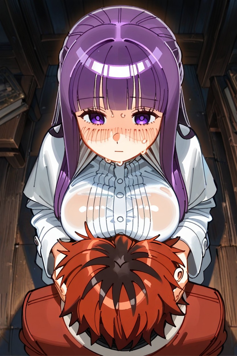 Hands On Stark's Head, Stark Uses Breasts As Pillows, 25+ Hentai IA