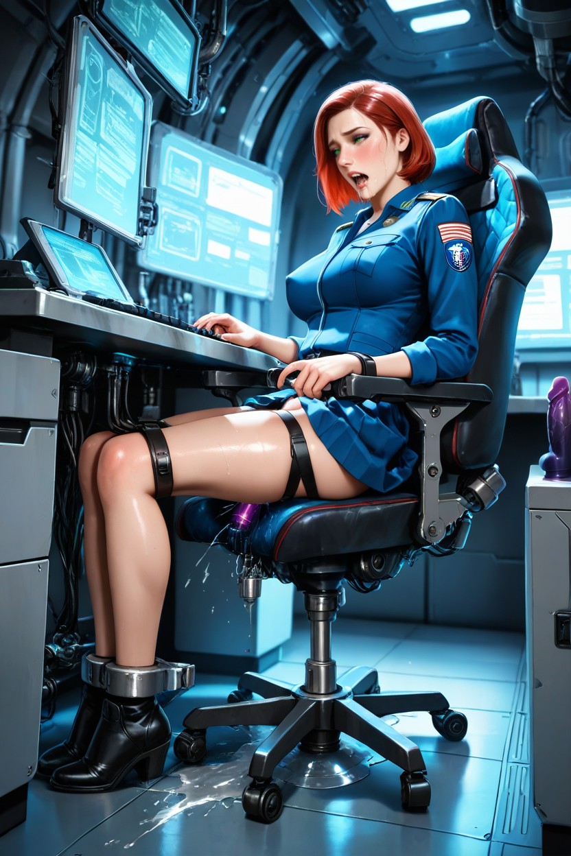 Skirt, Commander Shepard Lawson From Mass Effect, High Resolution Hentai AI Porn