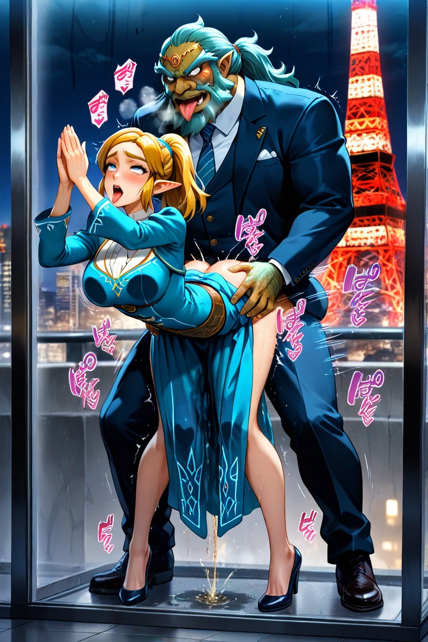 Speed Lines, Link From Breath Of The Wild, 25+ Hentai AI Porn