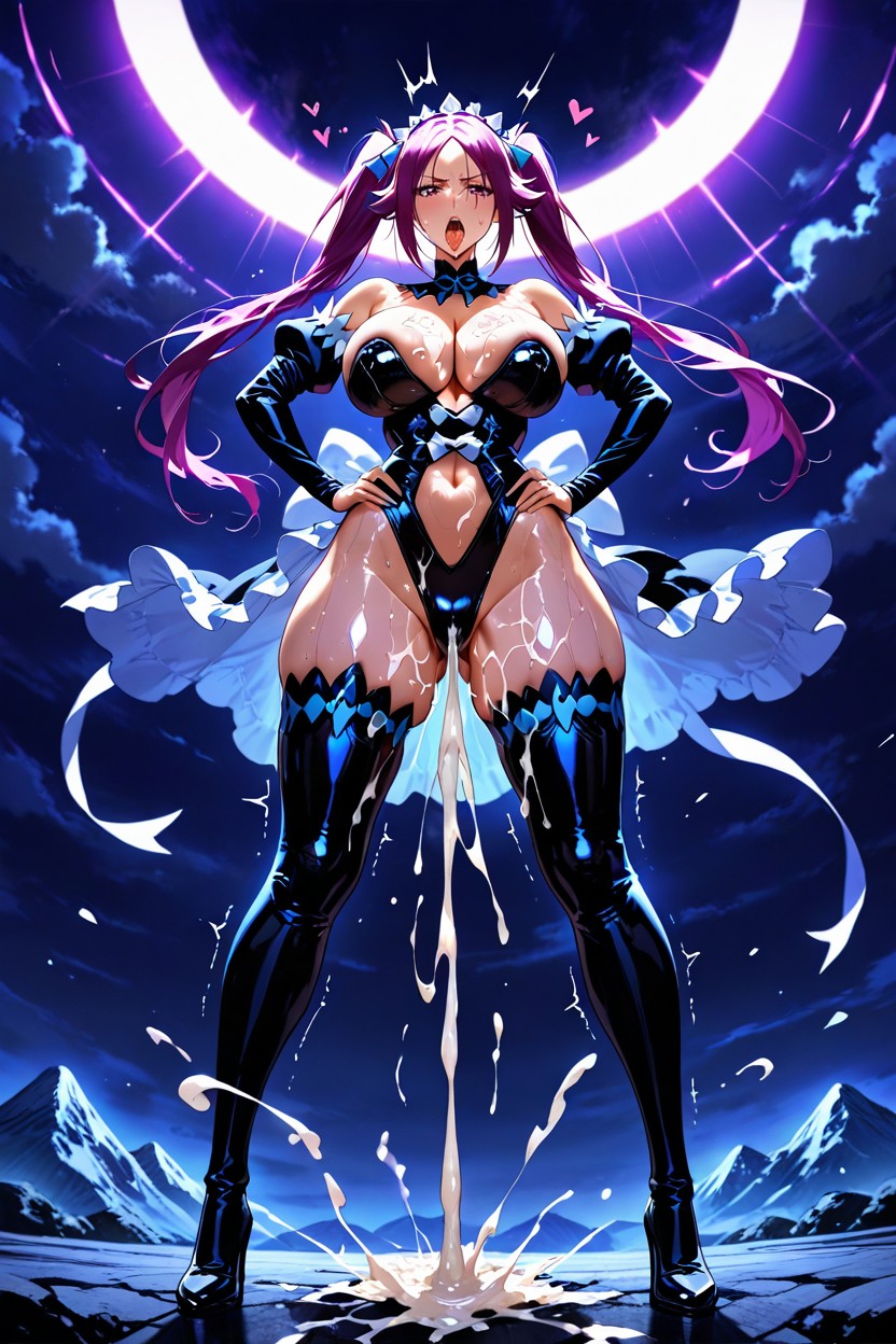 Super Ultra Detailed, Low Angle, Open Mouth Hentai AI Porn