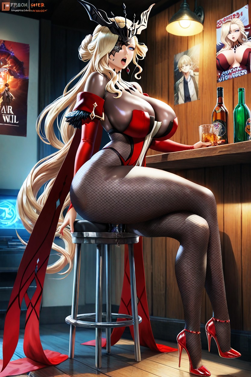 Extremely Paled Skin, Crossed Legs, Orgasm Hentai AI Porn