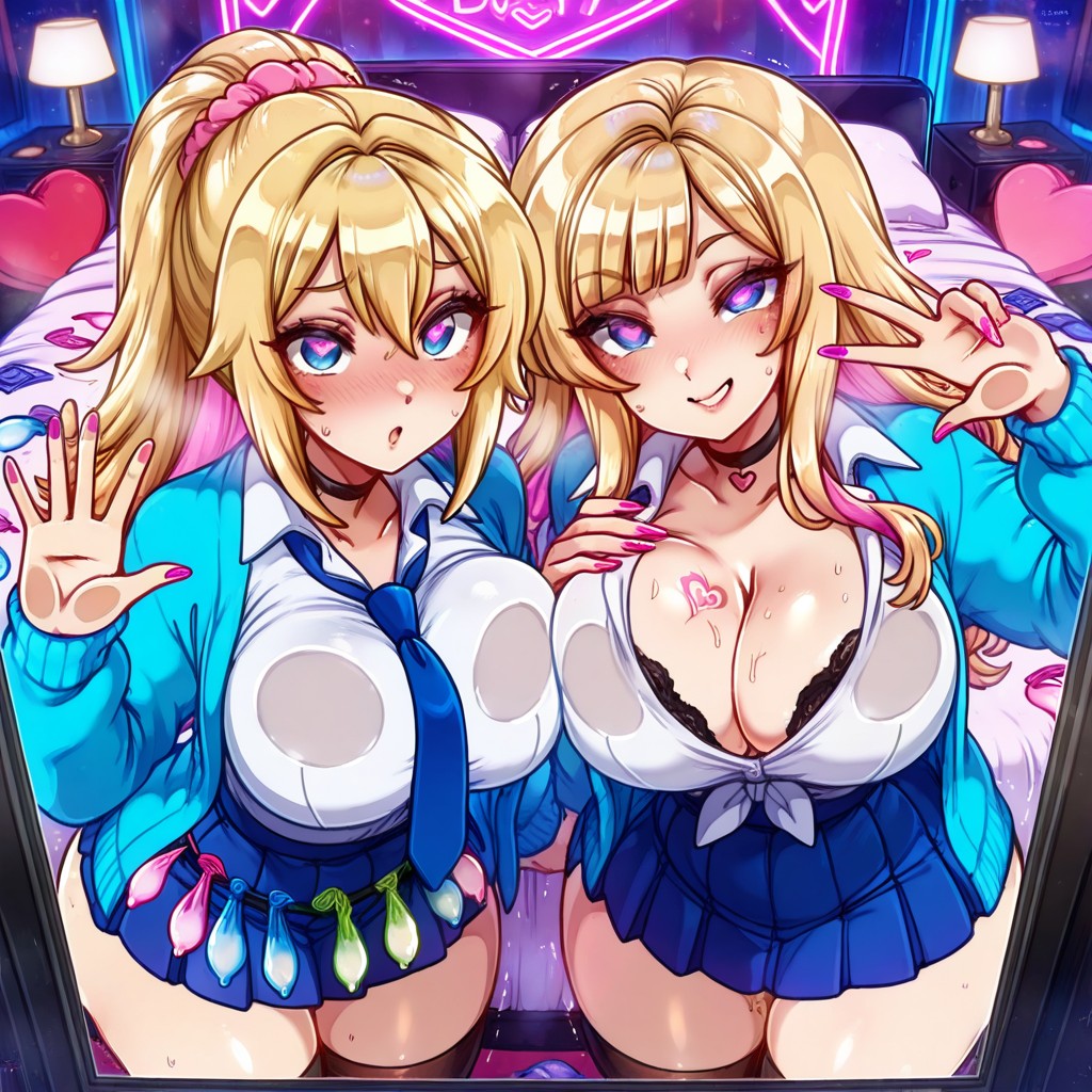 Accurate Hands, Perfect Hourglass Body, Covered Shirt Hentai AI Porn