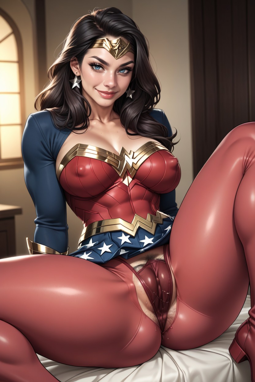 Muscular, Gaped Pussy, 18+ Hentai AI Porn
