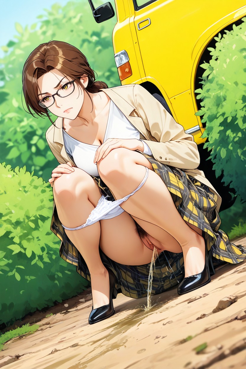 Serious Face, Outdoors Nature, Big Pussy Hentai IA