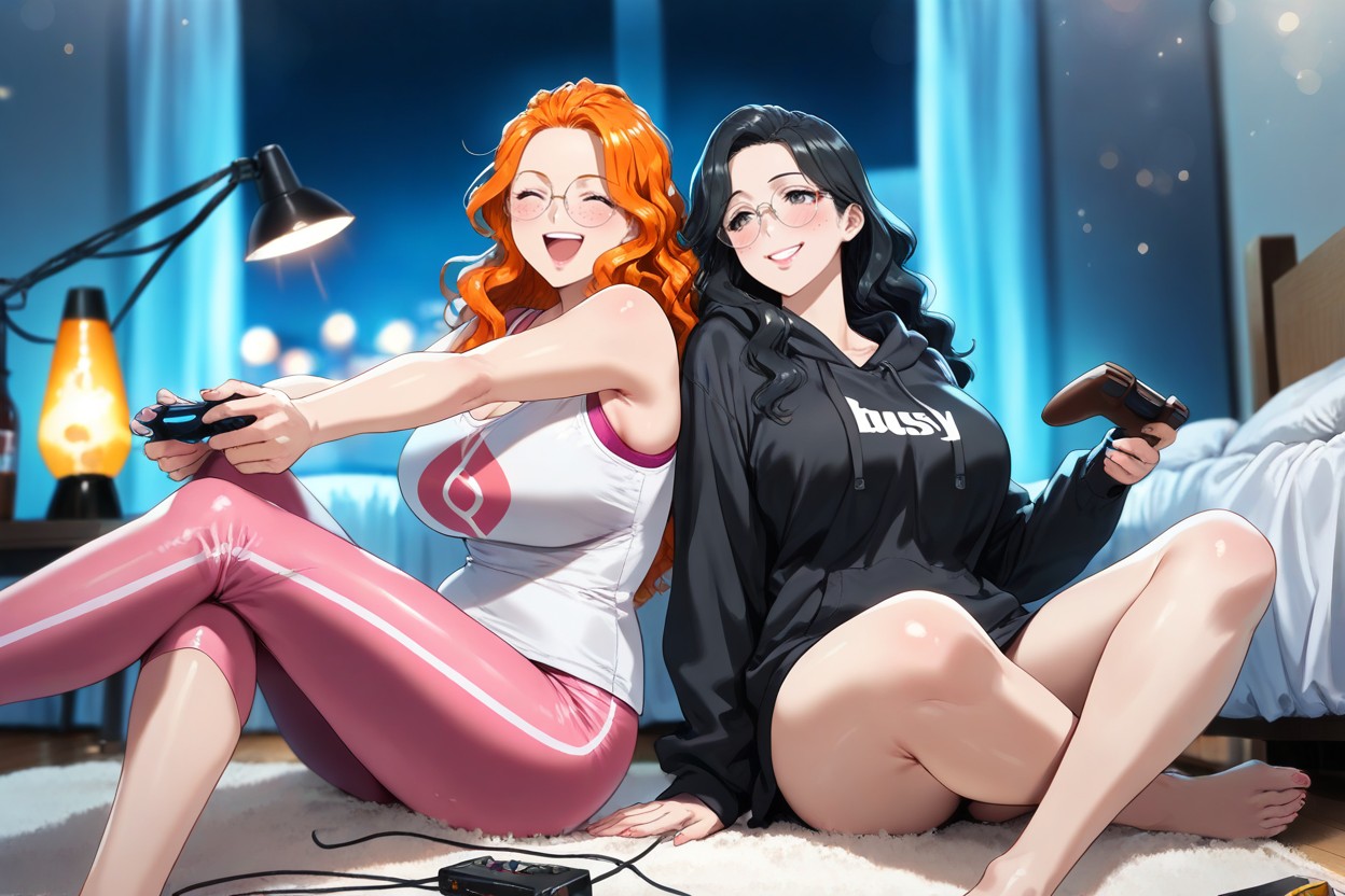 18+, Ultra-detailed, Wingtip Black Eyeliner Hentai IA