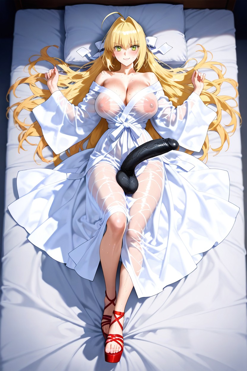 Tumbada, Detailed Feet, Uncensored Hentai IA