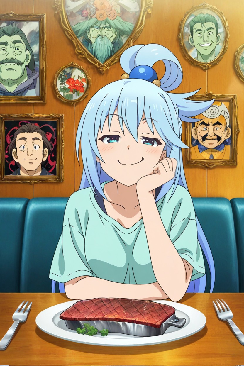 1 Persona, 25+, Smug Face Expression Hentai IA