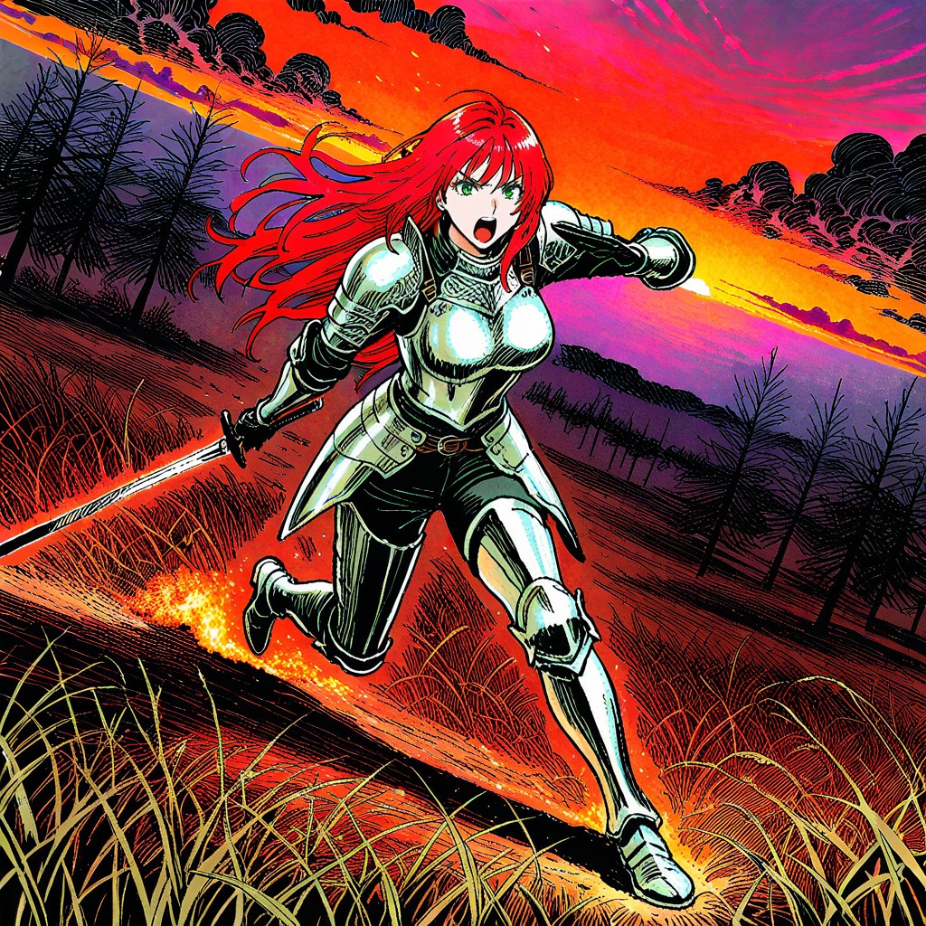 Exotic Beauty, Craters On The Ground, Furious Hentai AI Porn