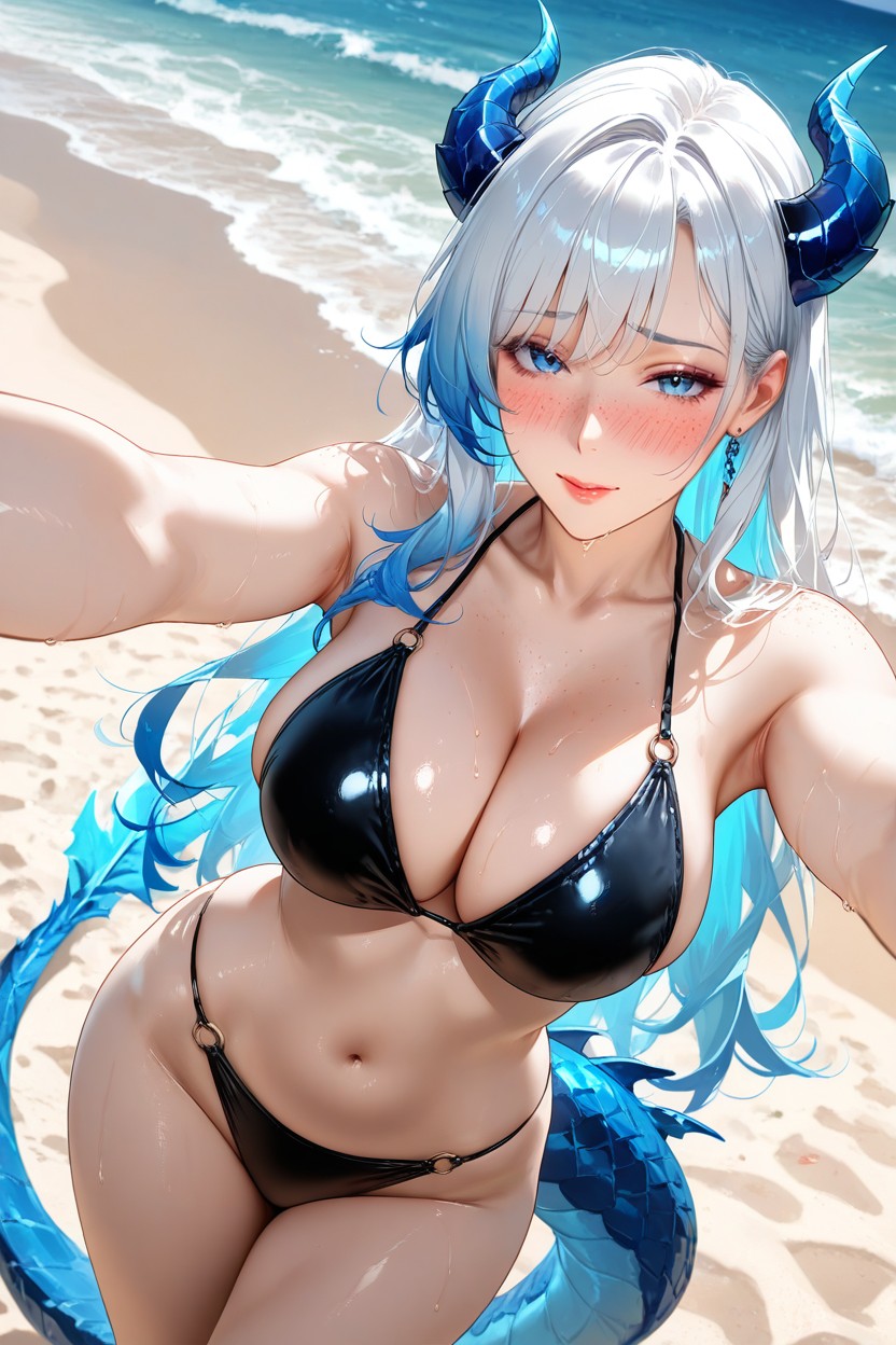 Motions Lines, Round Face, Blushing Hentai AI Porn