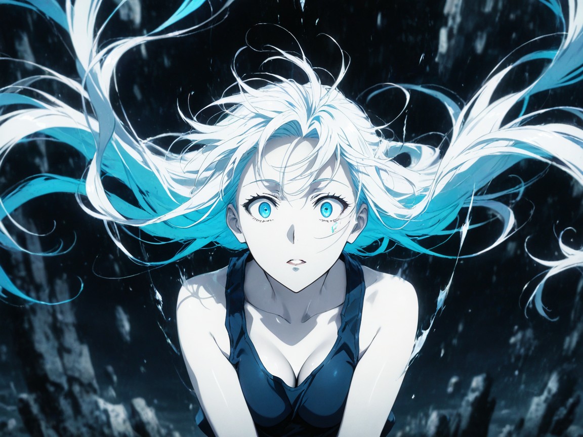 Highly Detailed Skin Texture, 18+, Glossy Pale White Skin Hentai IA