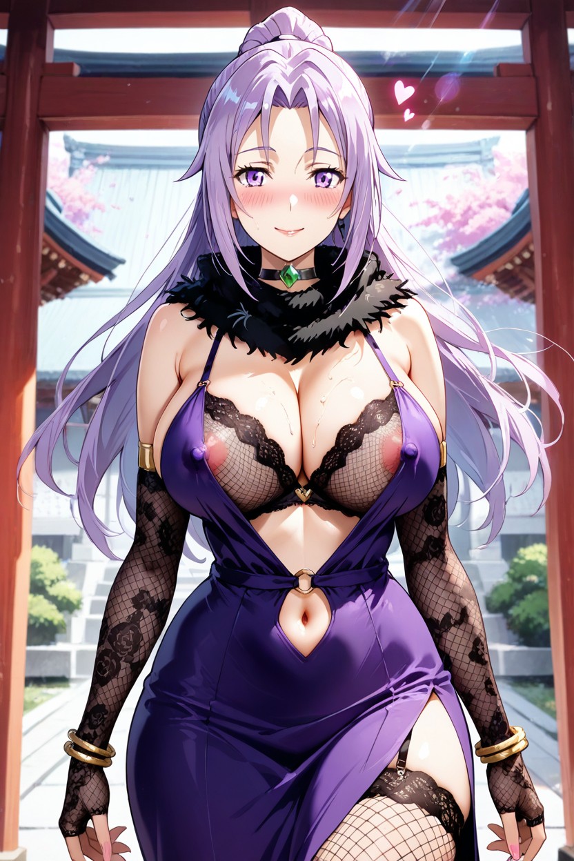Pink Nipples, Large Buttocks, Woman In Love Hentai AI Porn