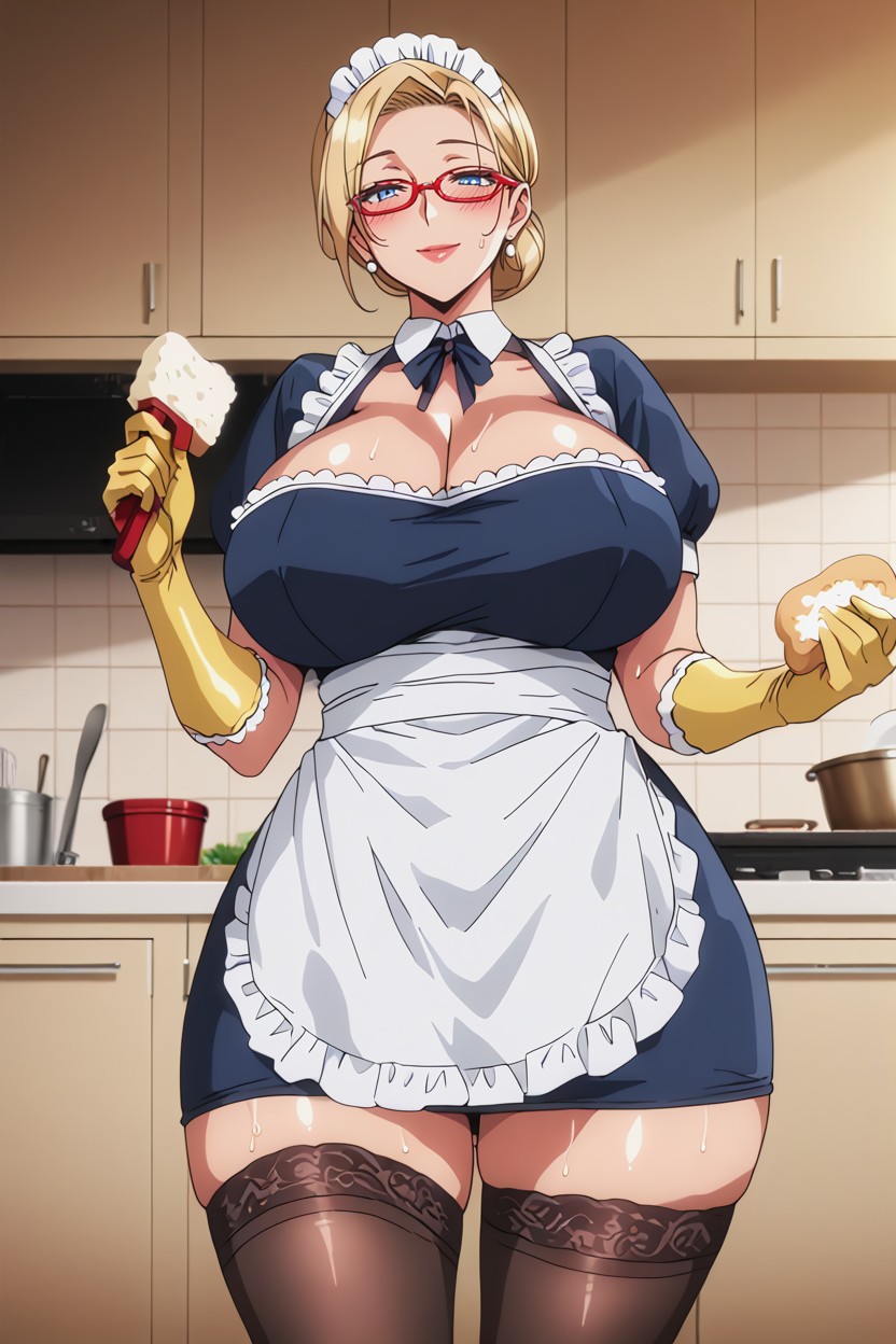 Big Boobs, Sweat, Massive Breast Hentai AI Porn