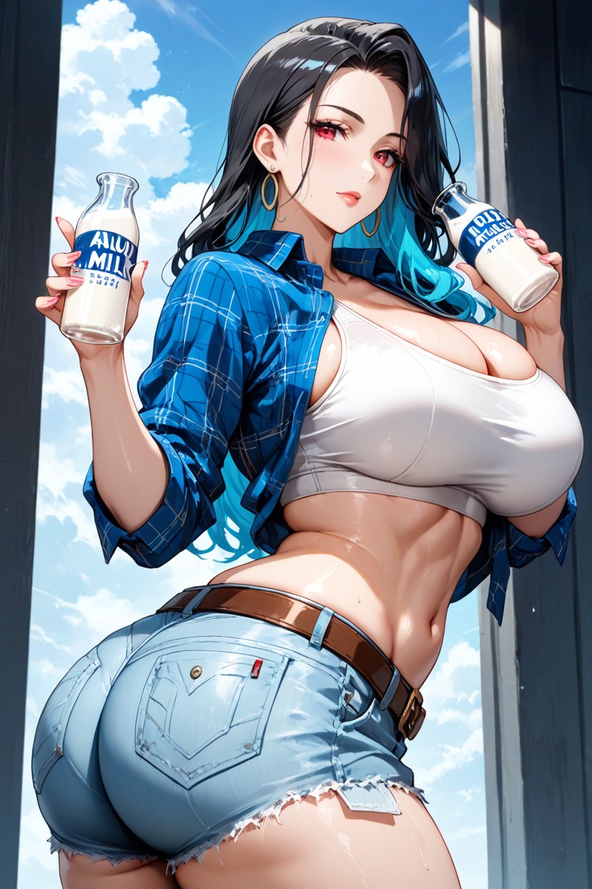 Clouds, Navel, 18+ Hentai AI Porn