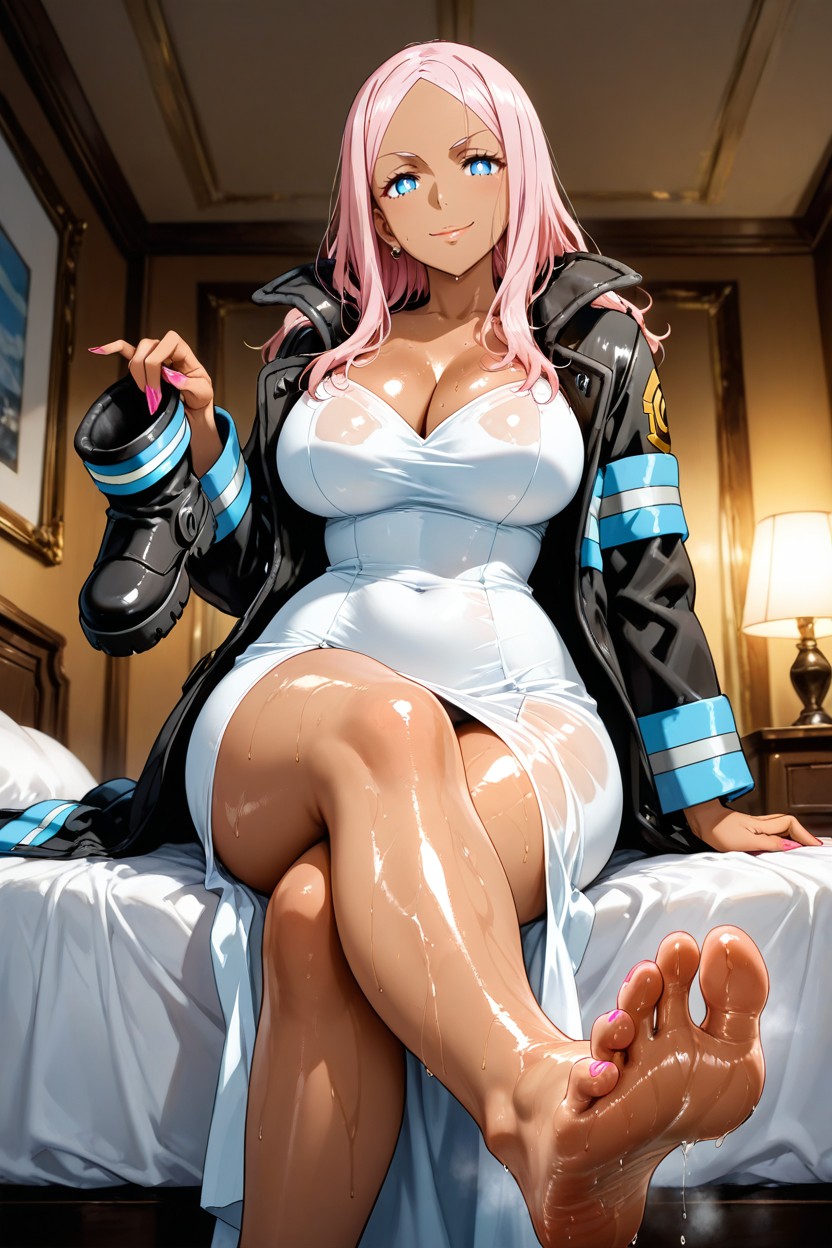 Zoom On Feet, Rounded Ass, Heelstreaming Hentai AI Porn