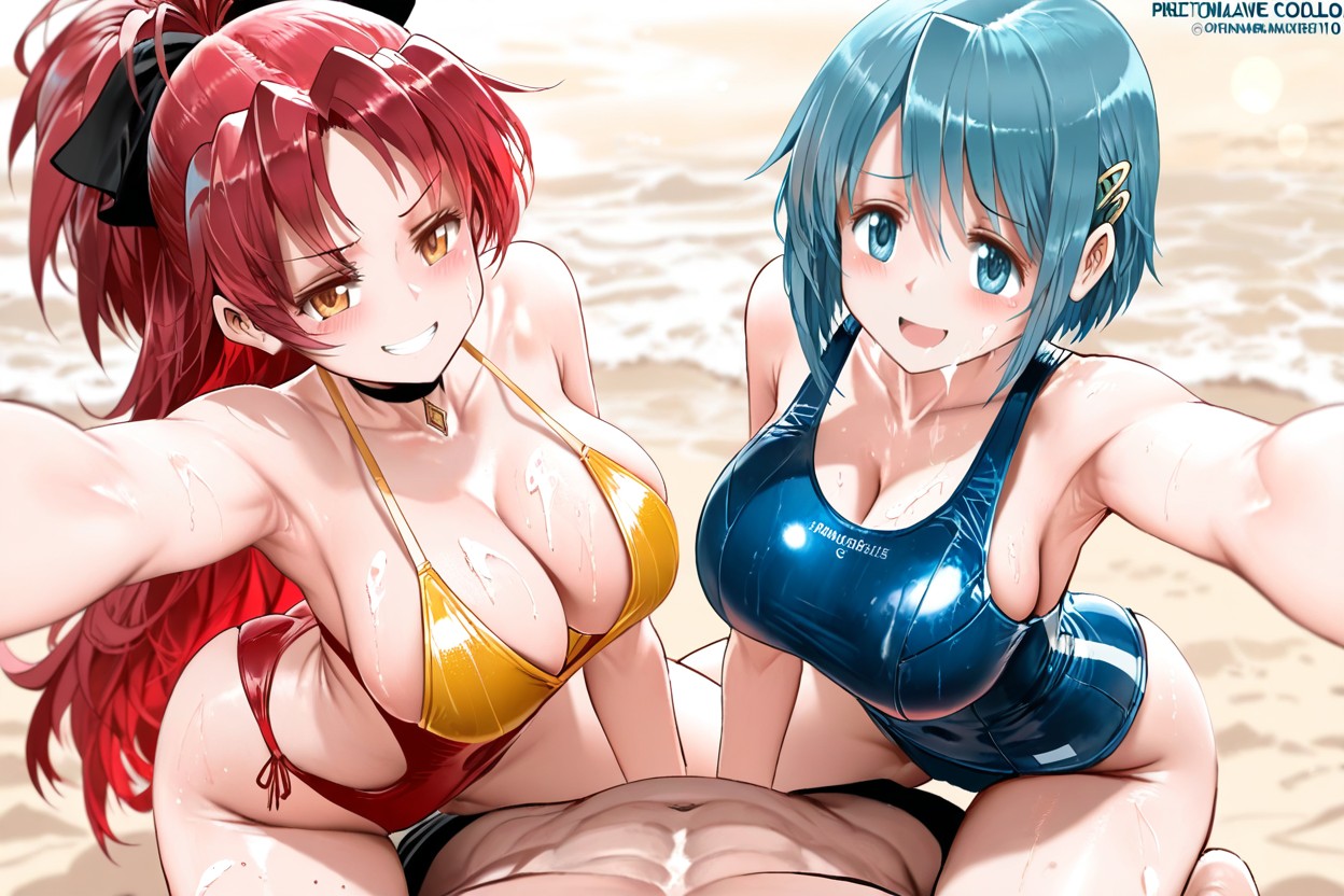 Armpits, Climax, Natural Yellowish Colors Hentai AI Porn