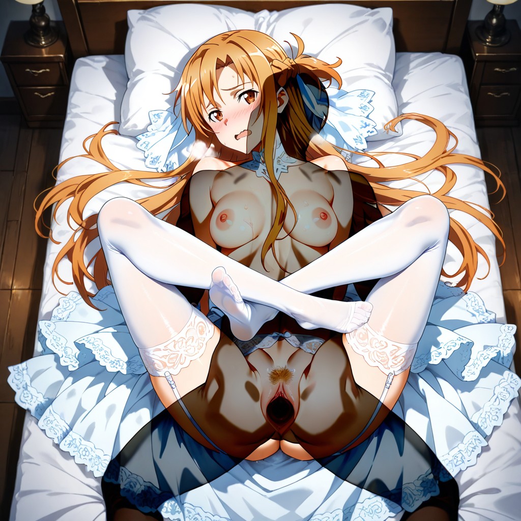 Pale Skin, Extreme Orgasm, Sword Art Online Outfit Hentai AI Porn