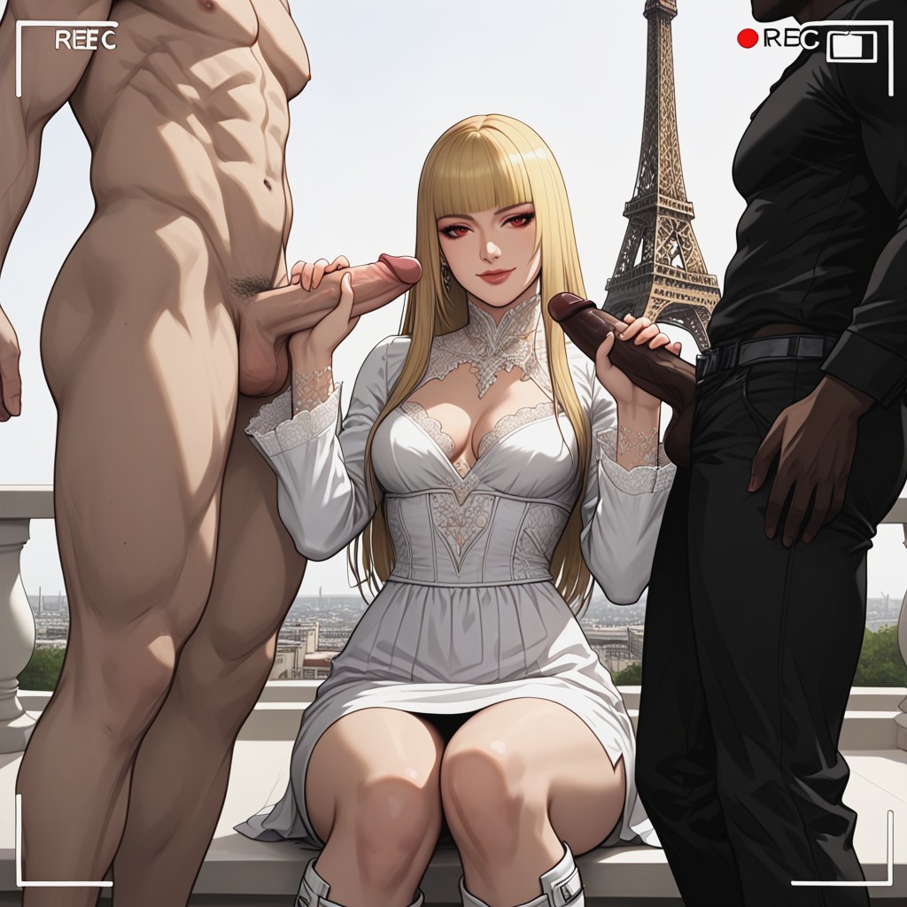 Blonde Hair, Fit Thighs, Round Ass Hentai AI Porn