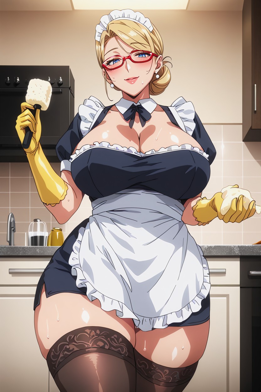 Disheveled, Maid, 18+ Hentai AI Porn